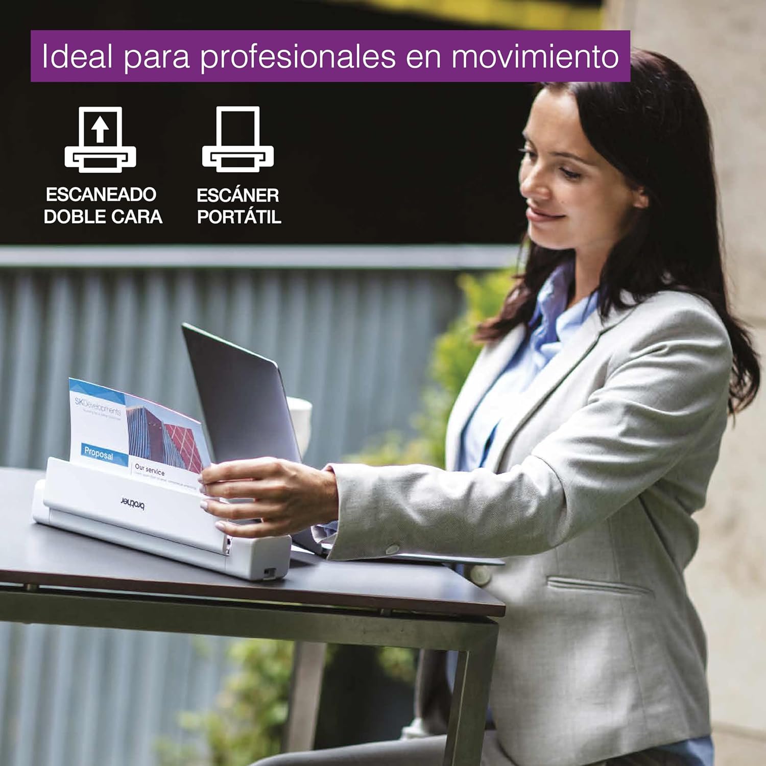 Brother DS-740D Duplex Compact Mobile Document Scanner - Image 6